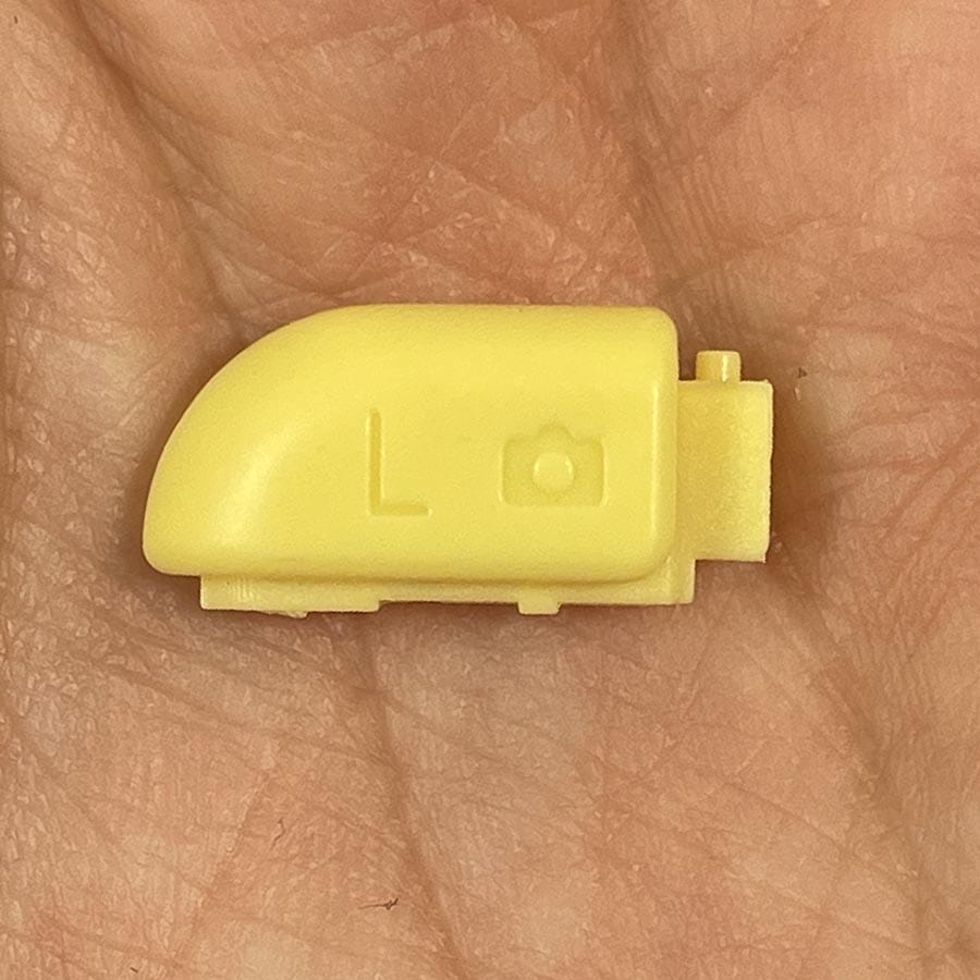 Left Shoulder Button for New Nintendo 3DS XL – Yellow – Replacement Button – Brand New (3rd Part)