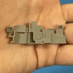Left Shoulder Ribbon Lock for Nintendo 3DS XL – Internal Flex Cable Clip – Brand New