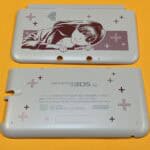 LovePlus+ Nene Deluxe Edition Shell for Nintendo 3DS LL (XL) – Pink – Front & Back – Brand New