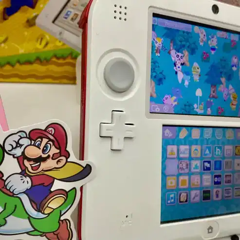 Alternative view of Modded White Nintendo 2DS – Cleaned & Ready | Plays 3DS, DS & Retro Games