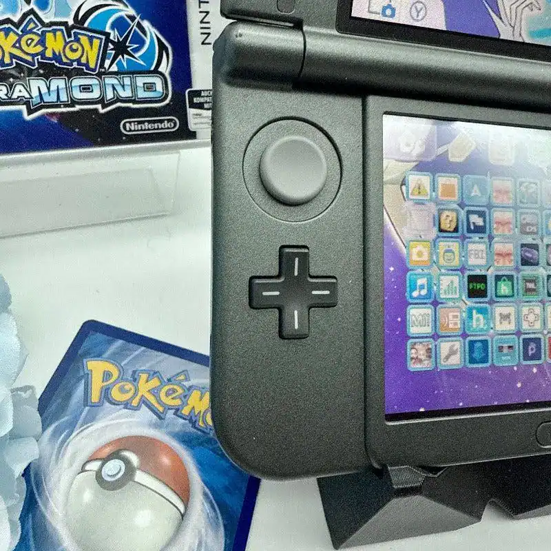 Alternative view of New Nintendo 3DS XL – Dark Pokémon Theme | Cleaned, Tested & Ready to Play
