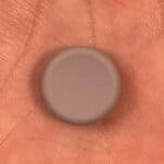 Grey Joystick Cap for New Nintendo 3DS XL | Smooth Circle Pad Replacement (3rd Party)