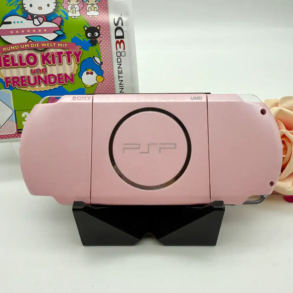 Pink PSP 3000 – Slim Model | Modded, Cleaned & Ready to Play