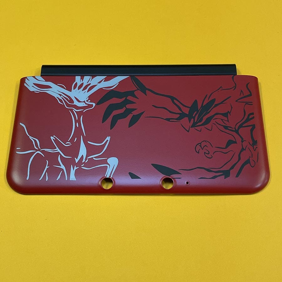 Pokémon X & Y Red Edition Shell for Nintendo 3DS XL – Front & Back
