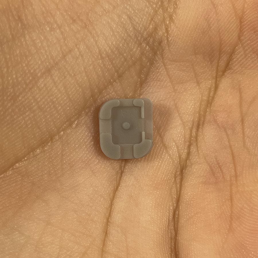 Power Button Rubber Pad for Nintendo 3DS – Conductive Silicone – Brand New