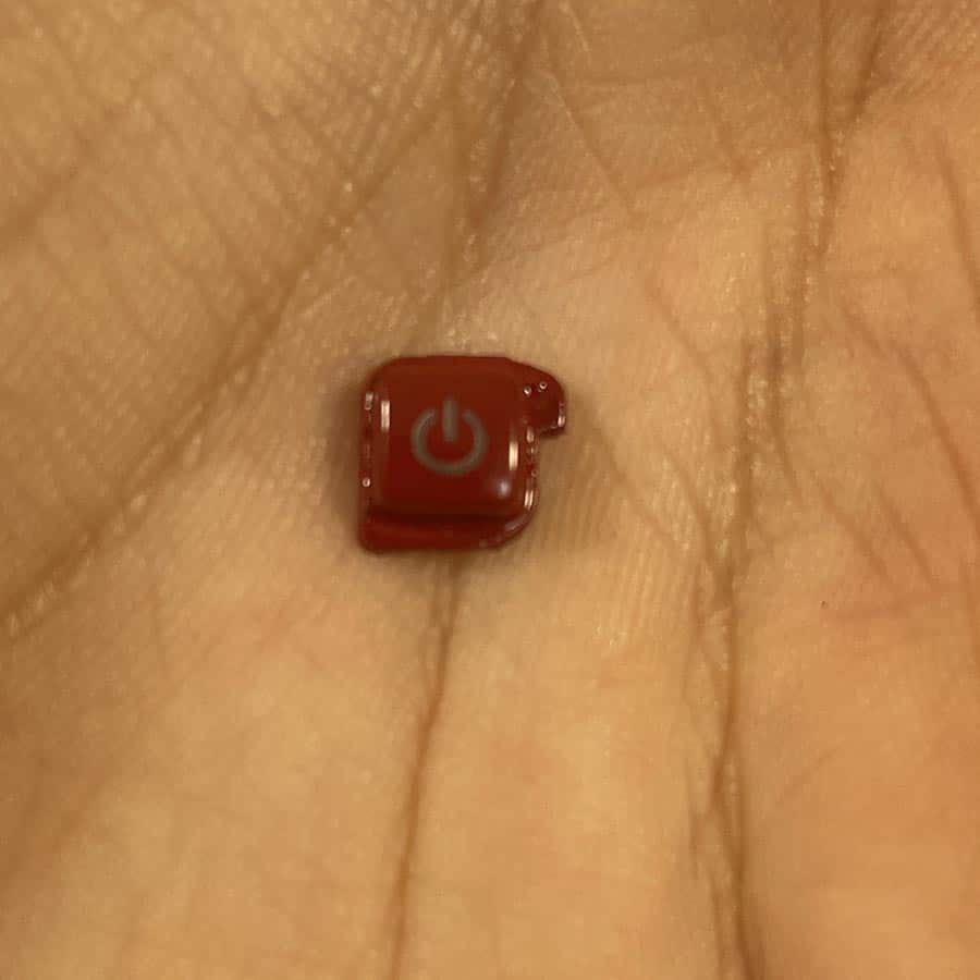 Power Button for 3DS – Red Replacement Part