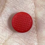 Red C-Stick Cap for New Nintendo 3DS XL | Textured Grip Replacement (3rd Party)