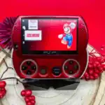 Red PSP Go N1000 – Compact Digital PSP | 16GB, Bluetooth, Cleaned & Collector-Ready