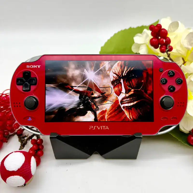 Red PlayStation Vita 1000 – OLED Display | Modded, Cleaned & Ready to Play