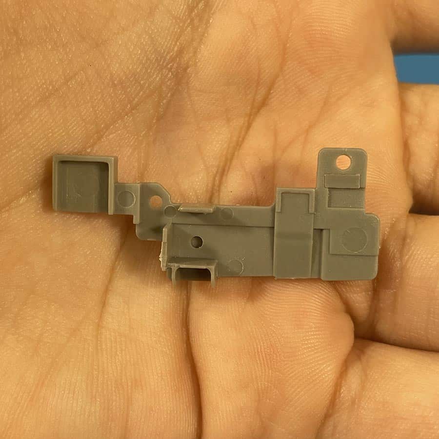 Alternative view of Right Shoulder Ribbon Lock for Nintendo 3DS XL – Internal Flex Cable Clip – Brand New