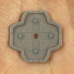 Rubber D-Pad Contact Pad for New Nintendo 3DS XL | Replacement Button Part