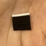 Rubber Feet for Nintendo 3DS – Black – Bottom Shell Nibs – Brand New