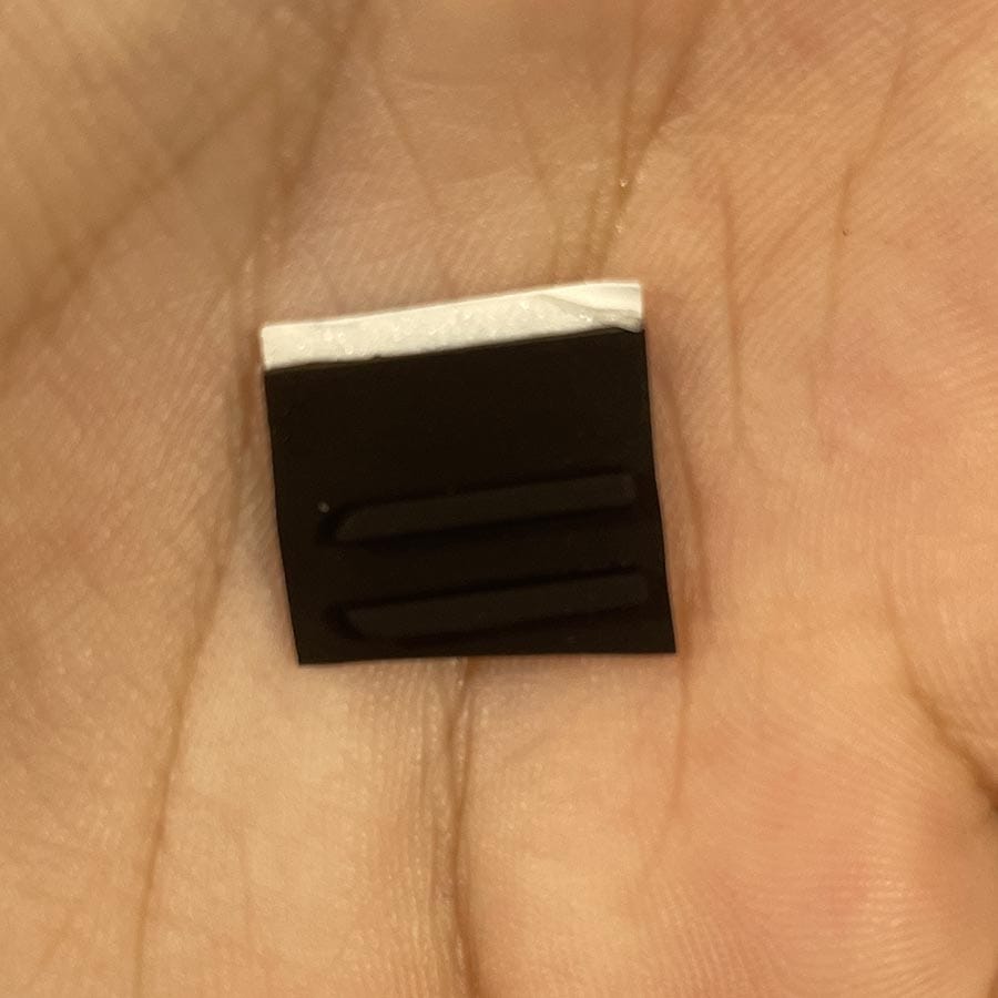 Rubber Feet for Nintendo 3DS – Black – Bottom Shell Nibs – Brand New