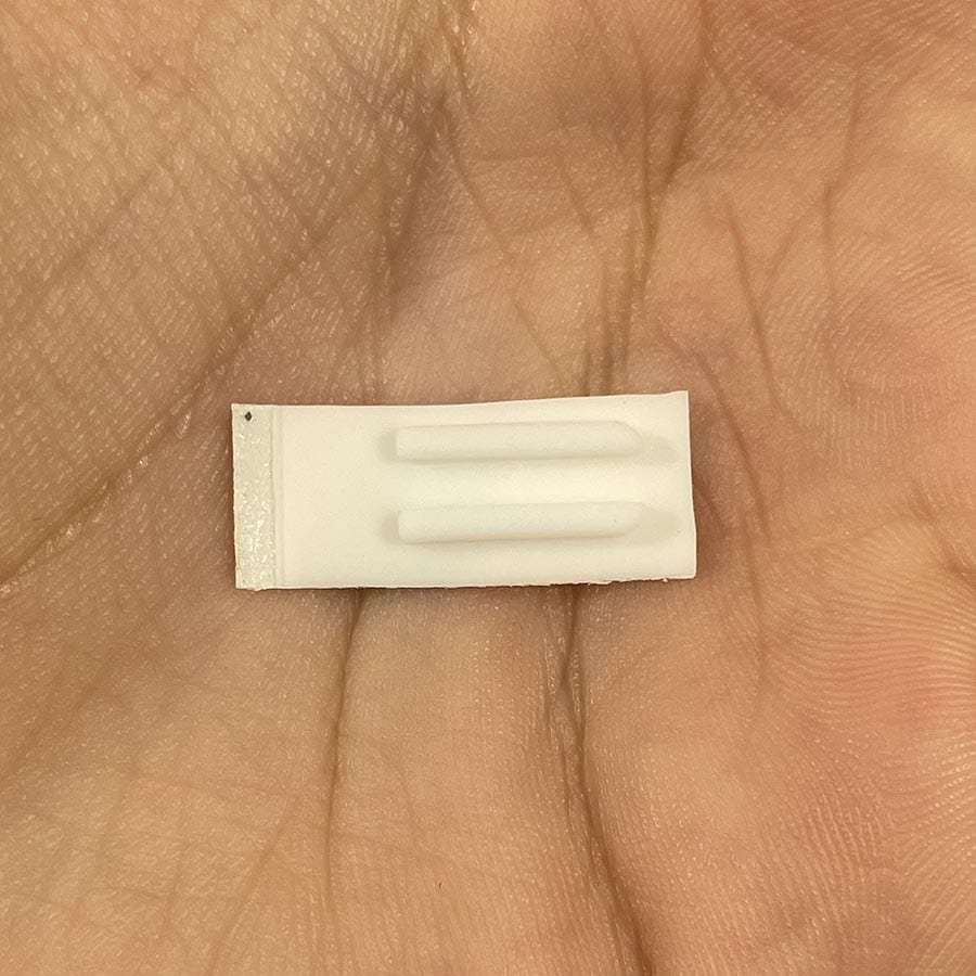 Rubber Feet for Nintendo 3DS – White – Bottom Shell Nibs – Brand New
