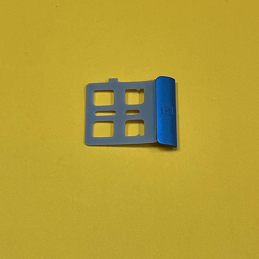 SD Card Slot Holder for Nintendo 3DS XL – Blue – Brand New