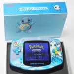 Squirtle - Nintendo Game Boy Advance GBA Black Console IPS Backlit Mod