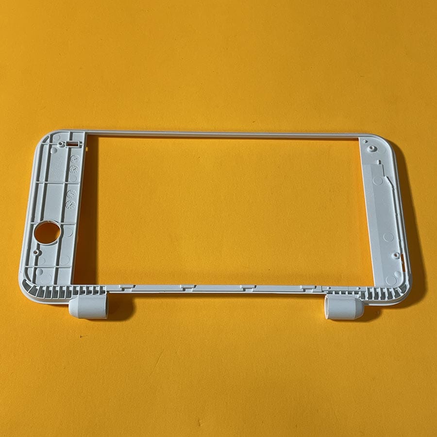 Alternative view of Top Frame for New Nintendo 2DS XL – White – Replacement Housing – Brand New