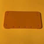 Top Middle Frame for New Nintendo 2DS XL – Orange – Replacement Cover – Brand New