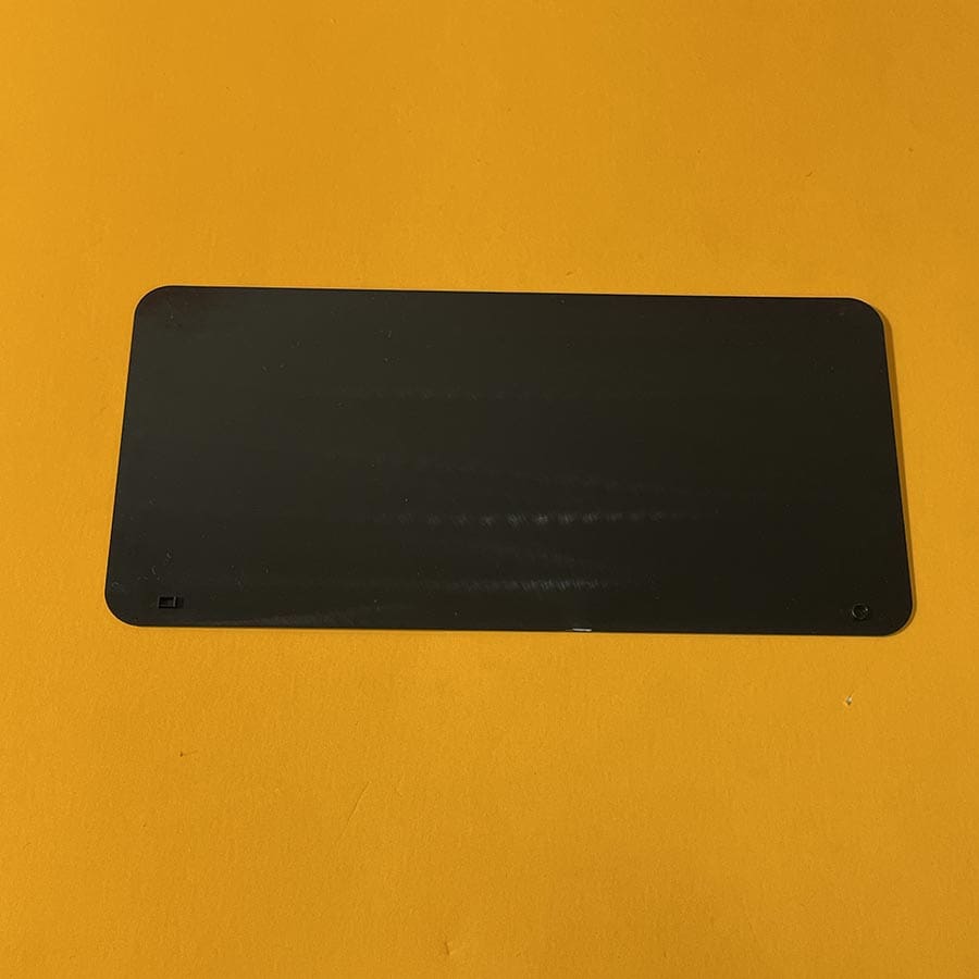Alternative view of Top Plate for New Nintendo 2DS XL – Black – Replacement Cover – Brand New