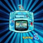 Totodile - Nintendo Game Boy Advance GBA Black Console IPS Backlit Mod