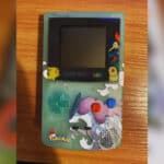 Game Boy Color - Nintendo Game Boy Color (GBC) Light Green Console PLUS Backlight Brighter Mod