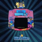 Wario Ware - Nintendo Game Boy Advance GBA Black Console IPS Backlit Mod