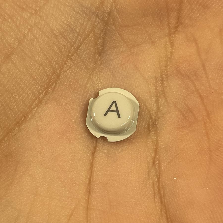 White A Button for Nintendo 3DS – Replacement Face Button