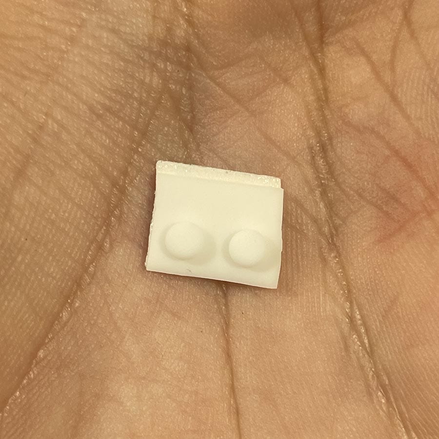 Alternative view of White Screw Nib Set for Nintendo 3DS XL – Circle & Square Screw Hole Covers