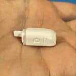 White Right Shoulder Button (R) for Nintendo 3DS XL – Replacement Part (3rd Party)