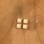 White Screw Nib Set for Nintendo 3DS XL – Circle & Square Screw Hole Covers