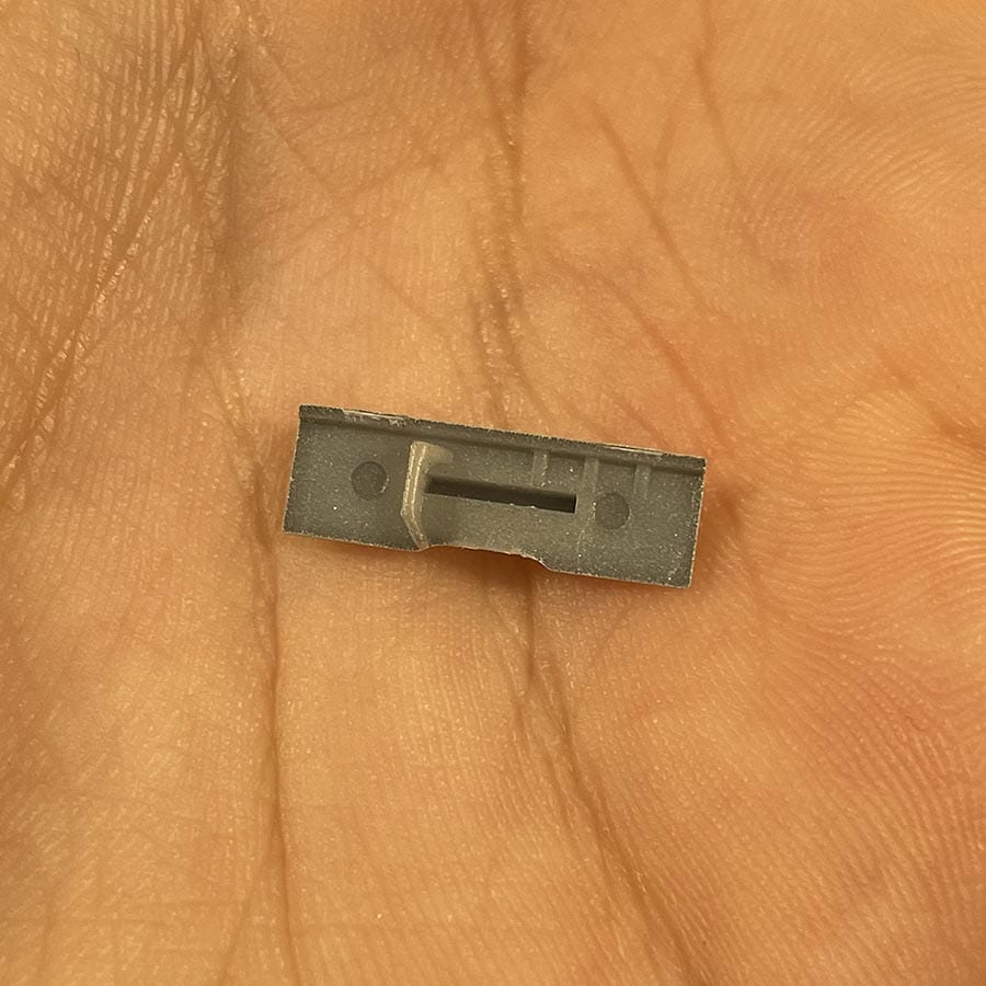 Alternative view of White WiFi Slider for Nintendo 3DS – Replacement Switch