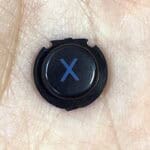 X Button for New Nintendo 3DS XL – Black – Replacement Button – Brand New (3rd Party)