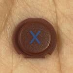 X Button for New Nintendo 3DS XL – Red – Replacement Button – Brand New