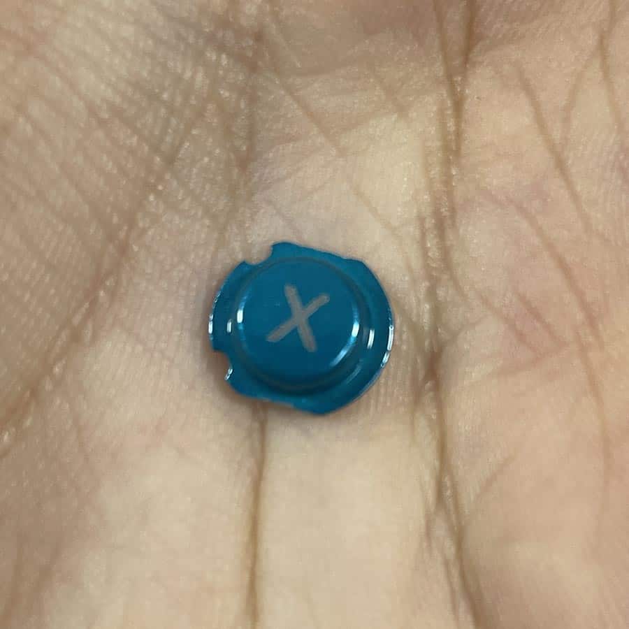 X Button for Nintendo 3DS – Turquoise – Action Button Replacement – Brand New