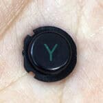 Y Button for New Nintendo 3DS XL – Black – Replacement Button – Brand New