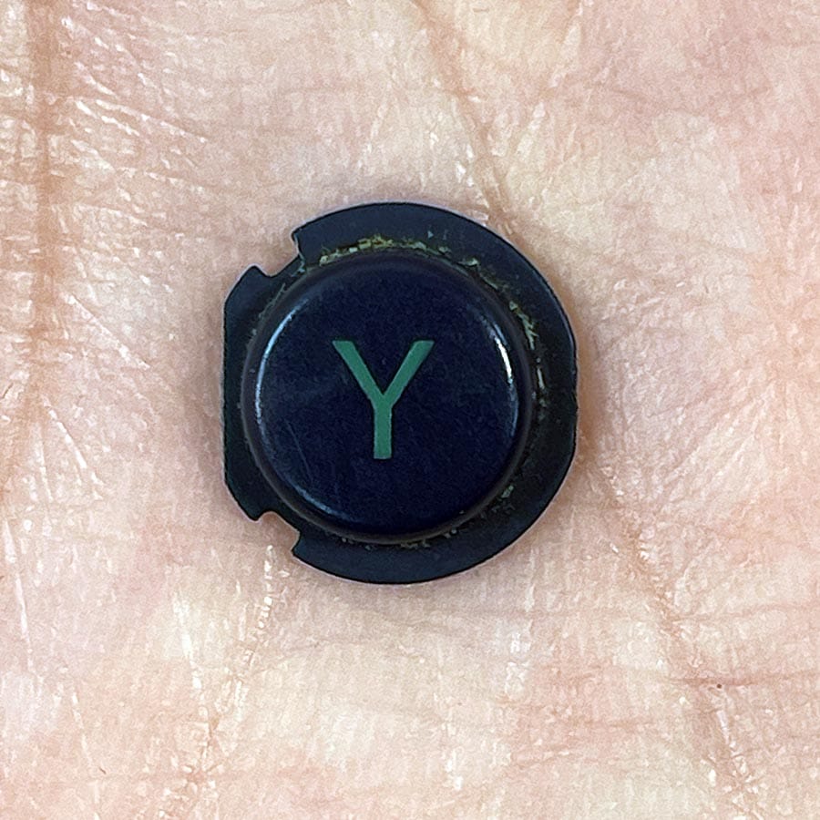 Y Button for New Nintendo 3DS XL – Blue – Replacement Button – Brand New