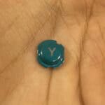 Y Button for Nintendo 3DS – Turquoise – Action Button Replacement – Brand New