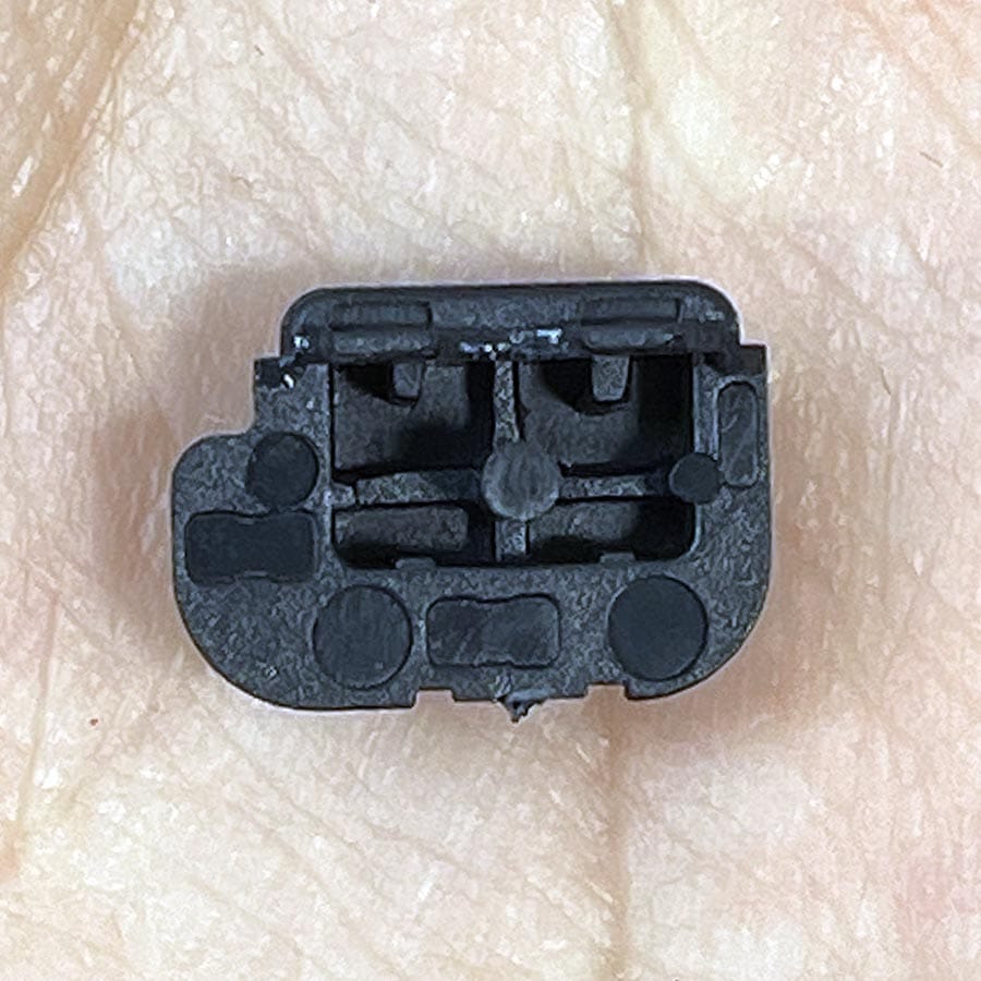 Alternative view of ZL Button for New Nintendo 3DS XL – Black – Replacement Shoulder Button – Brand New