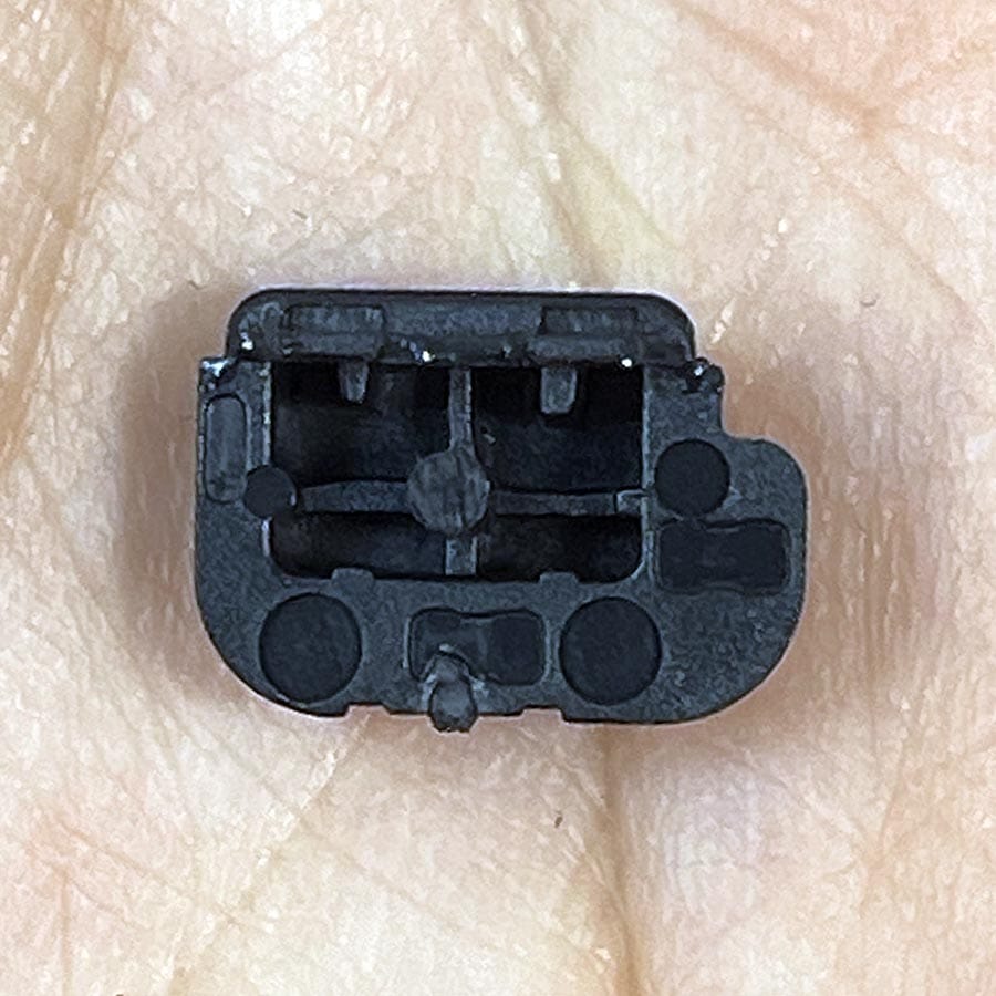 Alternative view of ZR Button for New Nintendo 3DS XL – Black – Replacement Shoulder Button – Brand New