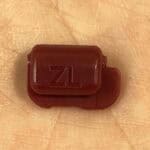 ZL Button for New Nintendo 3DS XL – Red – Replacement Button – Brand New