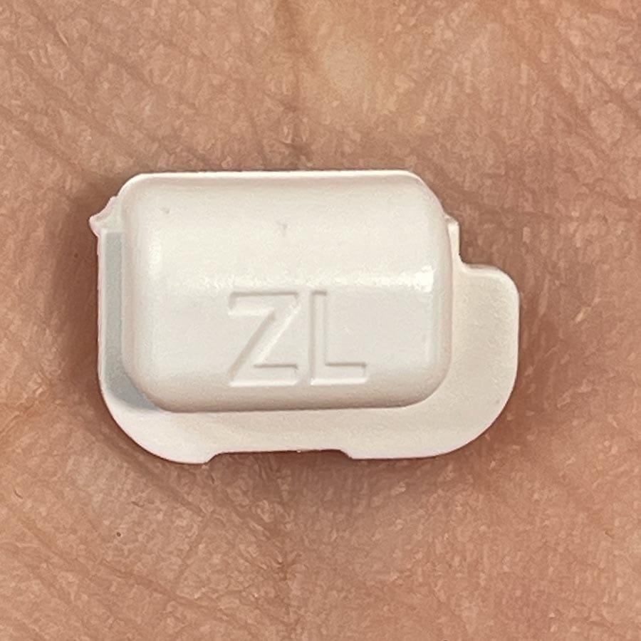 ZL Button for New Nintendo 3DS XL – White – Replacement Button – Brand New