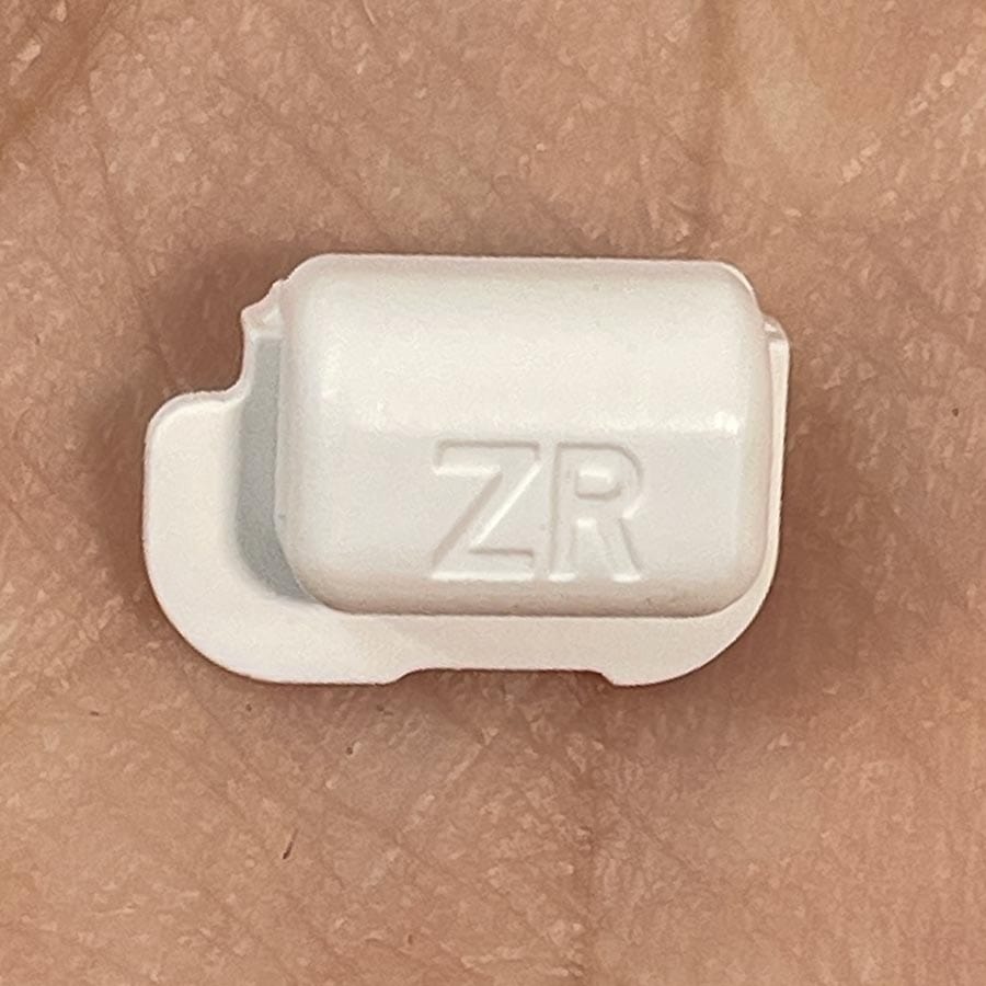 ZR Button for New Nintendo 3DS XL – White – Replacement Button – Brand New
