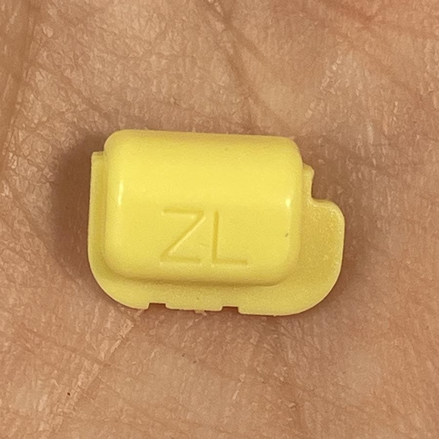 ZL Button for New Nintendo 3DS XL – Yellow – Replacement Button – Brand New (3rd Party)