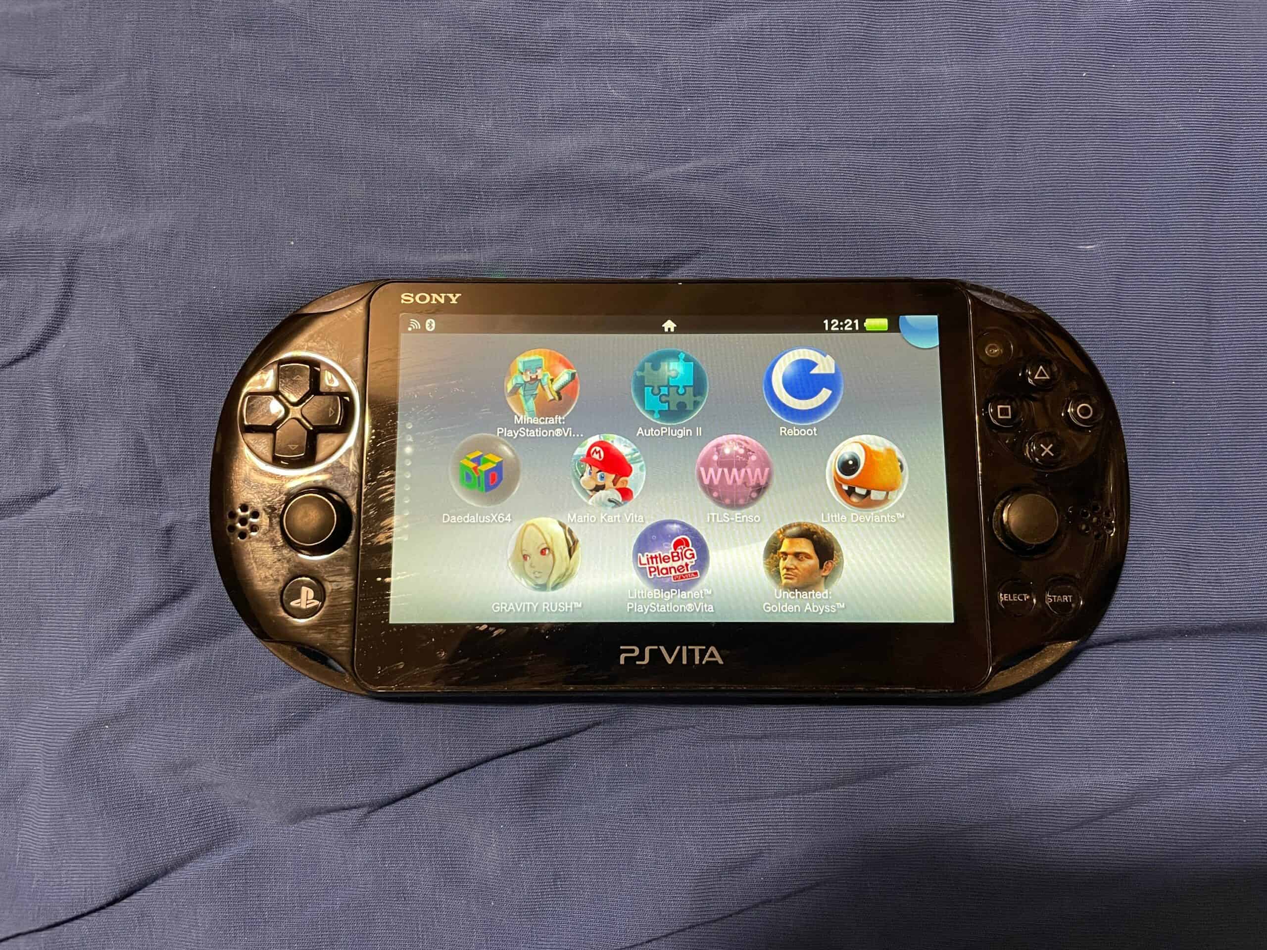 Sony PS Vita OLED Models 1000 - 28gb 256gb 512gb 1TB Fully Loaded 
