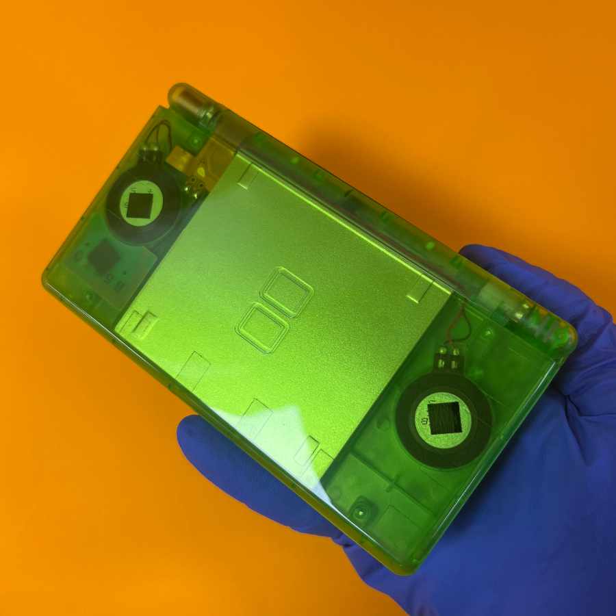 Nintendo DS Lite Transparent Green | Preloaded 128gb | Includes NDS/GBA/GBC/GB/SNES/NES | Cleaned & Tested