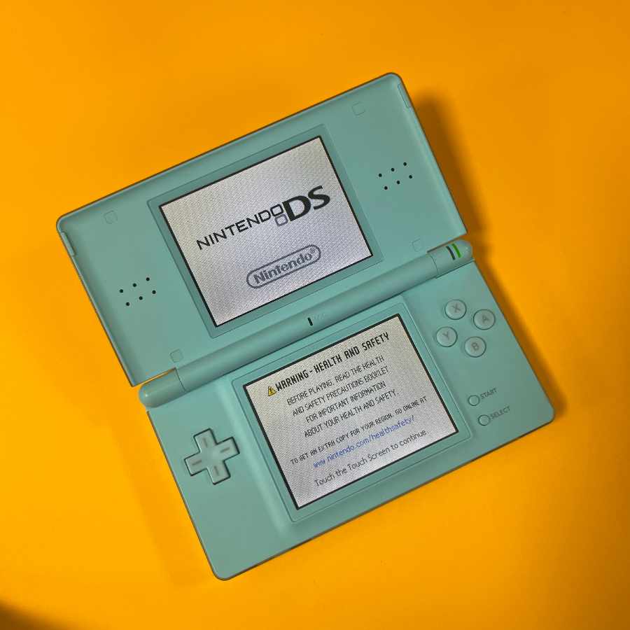 Alternative view of Nintendo DS Lite Sky Blue | Preloaded 128gb | Includes NDS/GBA/GBC/GB/SNES/NES | Cleaned & Tested