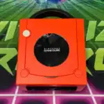 Modded GameCube Red/Black (Two-Tone)