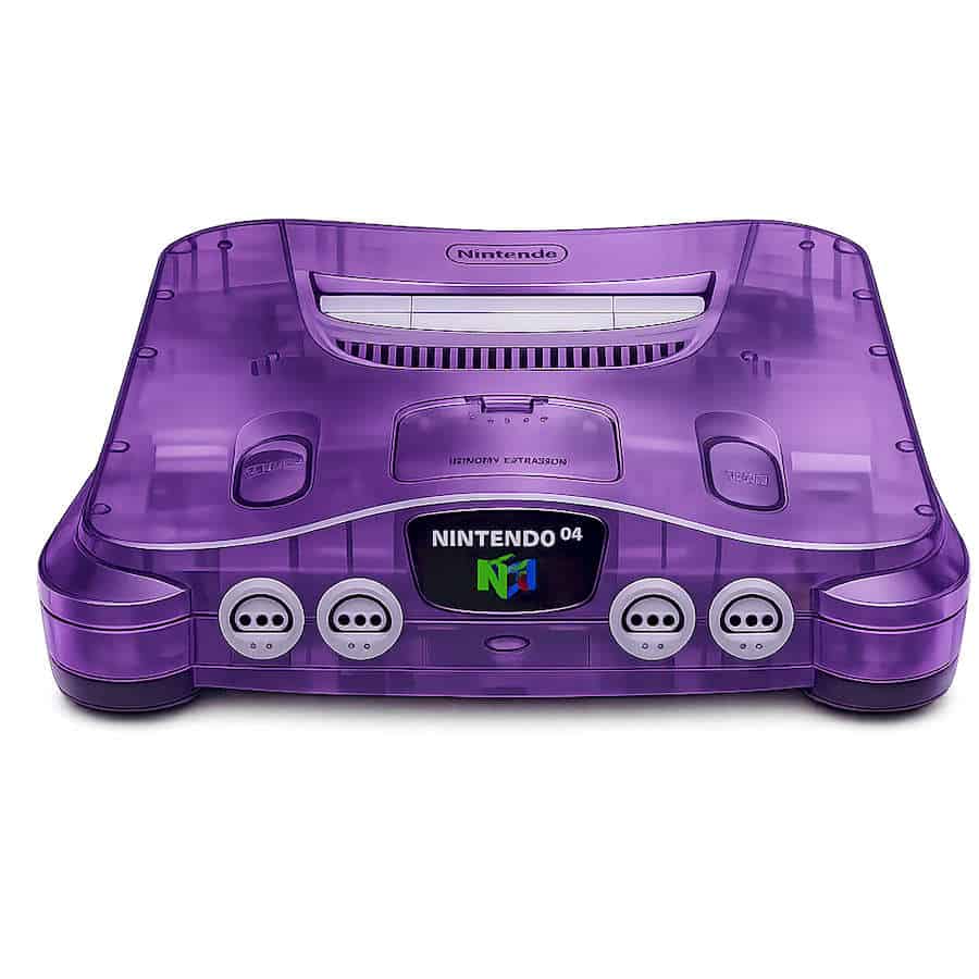 Grape Purple Nintendo 64 + EverDrive – Ready-to-Play Console