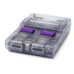 Clear Transparent Super Nintendo (SNES) + EverDrive – Ready-to-Play Console Package