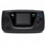Black SEGA Game Gear + EverDrive – Ready-to-Play Handheld Console